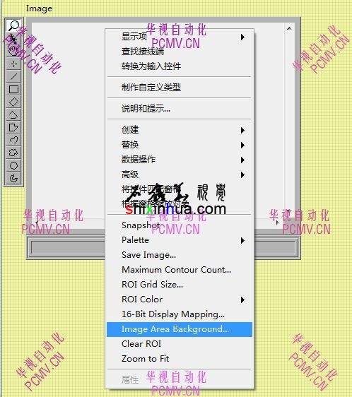LabVIEWǰImageؼֱѡImage Area Background