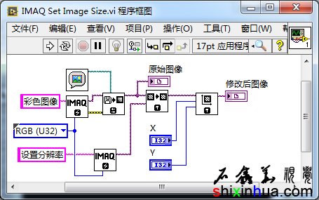 IMAQ Set Image SizeͼСӦʵͼ