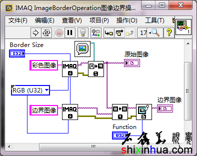 IMAQ Image Border Operationͼ߽Ӧʵ