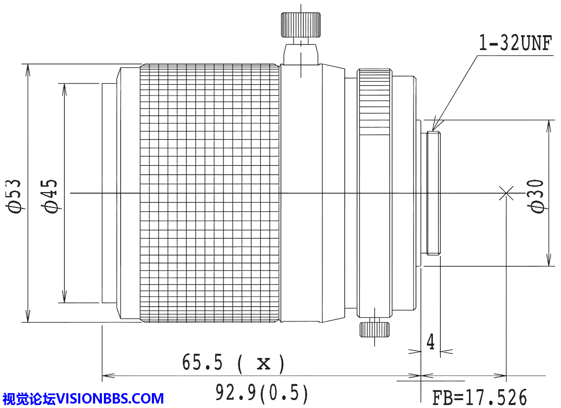 ͼ22 TEC M55Զľͷߴͼ